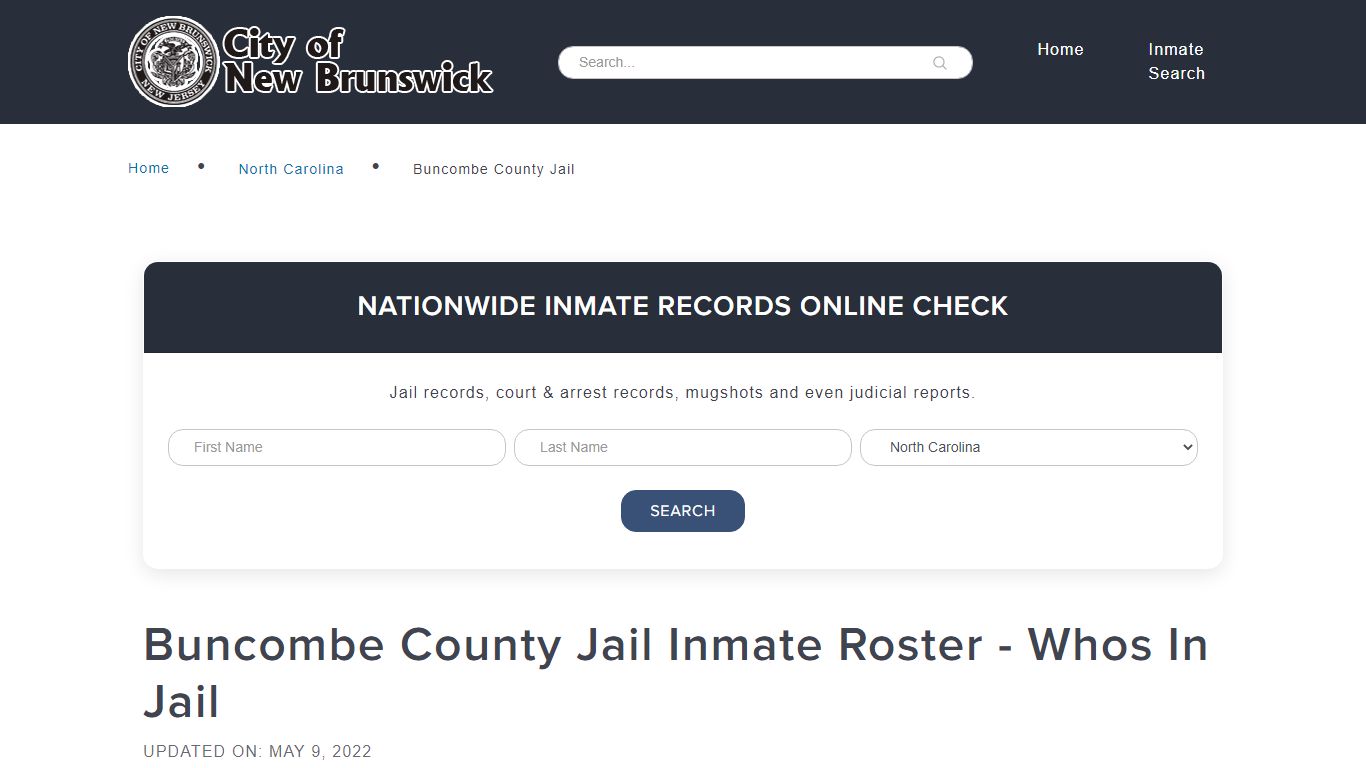 Buncombe County Jail Inmate Roster - Whos In Jail